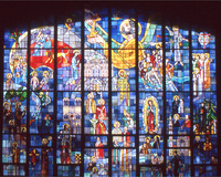 Great West Window: History of the Catholic Church 